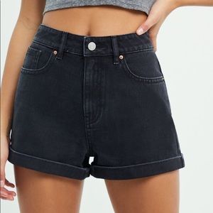 black pacsun mom shorts